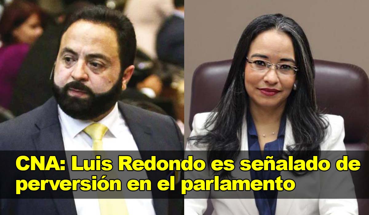 CNA Luis Redondo es señalado de perversión en el parlamento